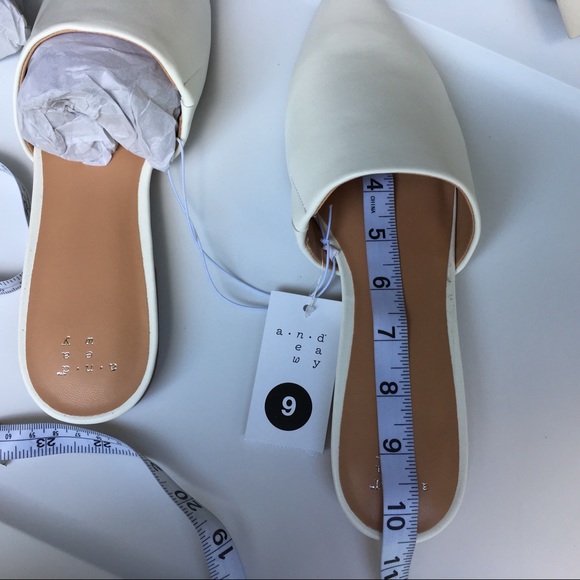 Women's Junebug Backless Mules - White -A1 - Picture 7 of 8